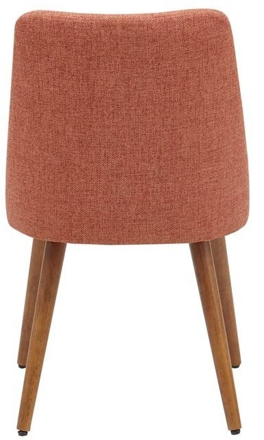 Olliix by Nadia Set of 2 Orange Dining Chair-2