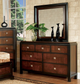 Furniture of America® Patra Acacia/Walnut 5-Piece Queen Bedroom Collection-3