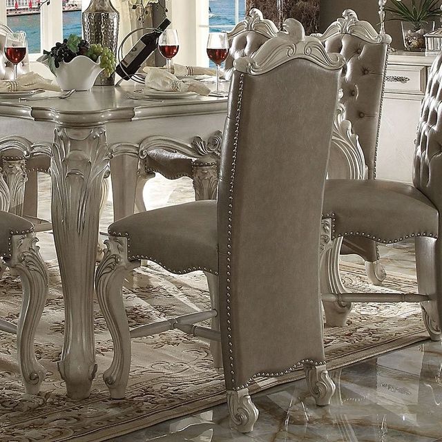 ACME Furniture Versailles Bone White Counter Height Table-1