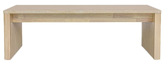 Moe's Home Collection Blake Beige Travertine Coffee Table-1