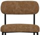 International Furniture Direct Seating Black/Cognac 43" Bar Stool-4