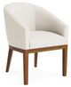 Bassett® Furniture Customizable Hayes Upholstered Dining Arm Chair-0