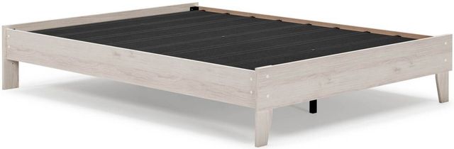Signature Design by Ashley® Socalle 5-Piece Light Natural Queen Platform Bed Set-1