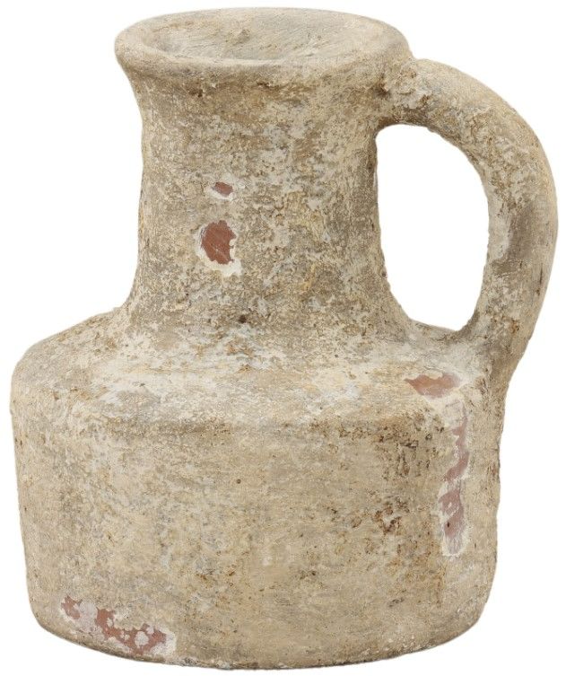 Dovetail Furniture Luciano Antique White Vase-1
