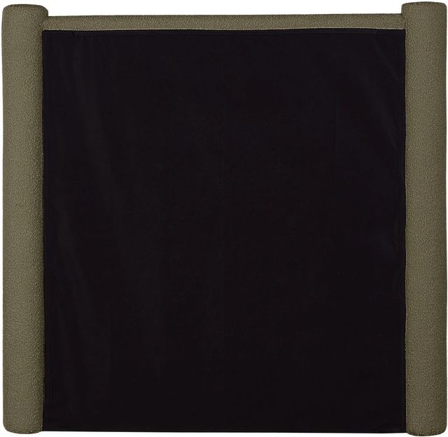 Meridian Furniture Elias Olive Twin Boucle Fabric Upholstered Panel Bed-3