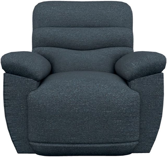La-Z-Boy® Joshua Navy Power Rocking Recliner with Headrest and Lumbar-1