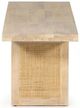 Magnolia Home by Joanna Gaines Harbor Cream/White Washed Bench-2