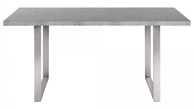 Armen Living Fenton Gray 63" Dining Table-3
