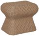 Century® Carrier and Company Warren Natural Wicker Outdoor Ottoman-0