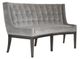 Vanguard® Furniture Michael Weiss Alton Harrison Gray/Venue Smoke Banquette-0