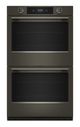 KitchenAid® 30" Black Ore Smart Double Electric Wall Oven with Intelligent Cooking Camera-0
