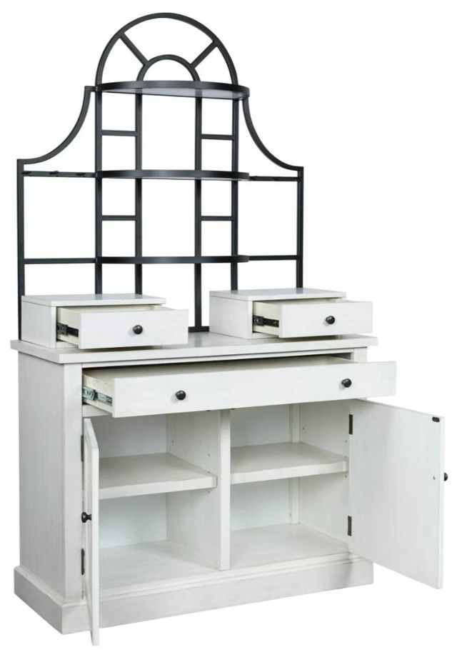 Signature Design by Ashley® Chadworth White Bakers Rack-4