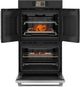 Café™ Professional Series 30” Matte Black Smart Double Electric Wall Oven with French Doors-2
