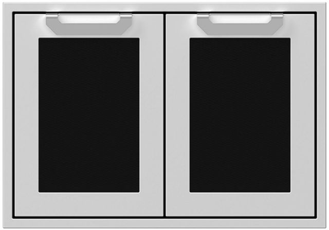 Hestan® AGSD Series 30" Stealth Outdoor Double Storage Doors-0