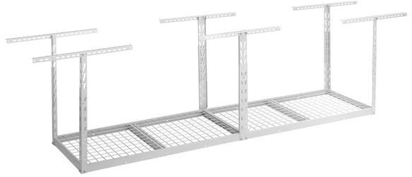 Gladiator® White Garage Overhead GearLoft™ Storage Rack -0