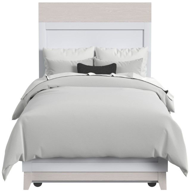 Westwood Design Rowan Ash Linen Youth Twin Panel Bed-2