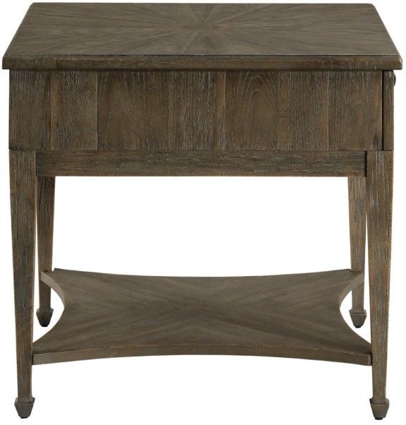 Hammary® Emporium Carmine Shadow End Table-4