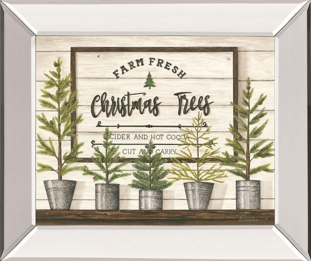 Classy Living Diane Weaver Farm Fresh Christmas Trees Wall Art-0