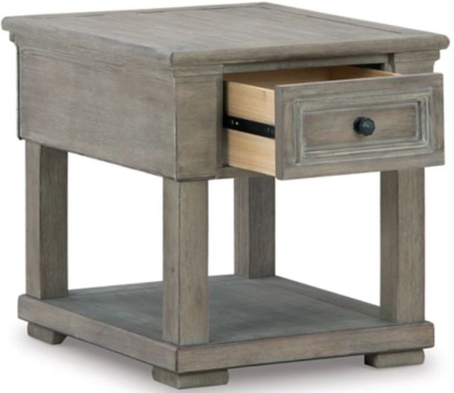 Signature Design by Ashley® Moreshire Bisque End Table-1