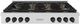ZLINE Paramount Series 48" Stainless Steel Gas Rangetop with Matte Black Accents-0