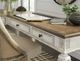 Signature Design by Ashley® Realyn White/Brown Home Office Desk Return-4