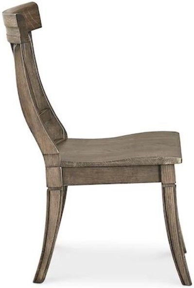 Bassett® Furniture Customizable BenchMade Baxter Oak Dining Side Chair-1