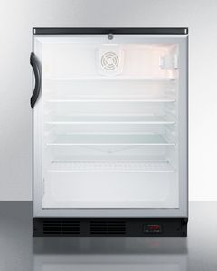Summit® Commercial Series 5.5 Cu. Ft. Stainless Steel Beverage Center
