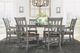Flexsteel® Plymouth Brown Dining Table with Distressed Graywash Base-1