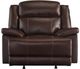 Ashley® VonKurt Dark Brown Power Rocker Recliner-3