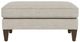 Flexsteel® Digby Silver Driftwood Cocktail Ottoman-1