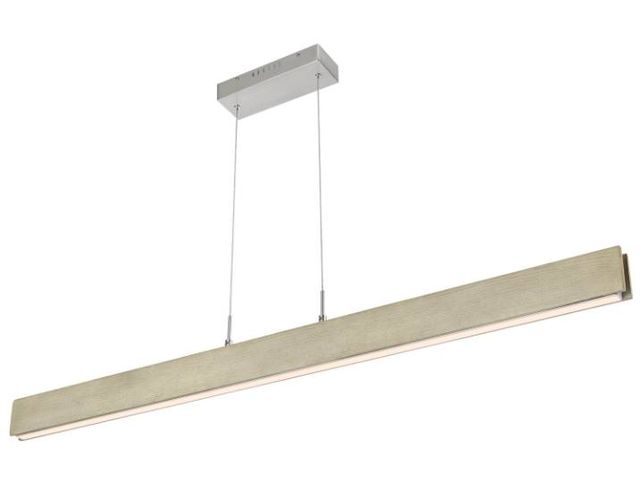 Cal® Lighting & Accessories Colmar Rubber Wood Pendant-1