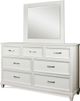 Riverside Furniture Osborne Winter White 7-Drawer Dresser-3