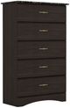 Perdue Woodworks 20,000 Essential Brown 32" 5-Drawer Chest-0
