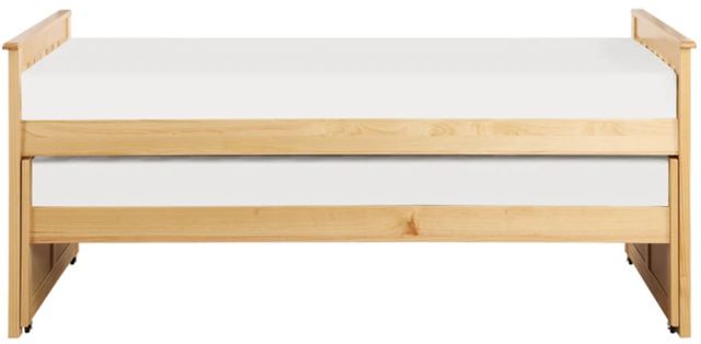Homelegance® Bartly Natural Twin/Twin Trundle Bed-2