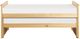 Homelegance® Bartly Natural Twin/Twin Trundle Bed-2