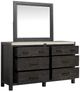 Magnussen Home® Plum Creek Ravenwood Black Dresser and Mirror-4