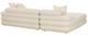 TOV Furniture Lulu 2-Piece Cream Left-Arm Facing Sectional-4