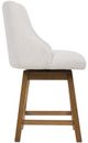 Signature Design by Ashley® Cabalynn Light Brown/Oatmeal Upholstered Barstool-2
