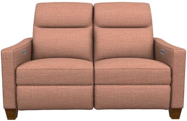 La-Z-Boy® Quinault Salsa Power Reclining Loveseat with Headrest-1