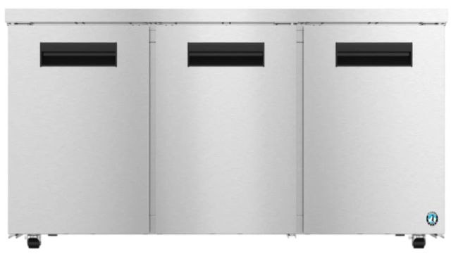 Hoshizaki Steelheart® 72" 18.3 Cu. Ft. Stainless Steel Low Profile Undercounter Refrigerator-0
