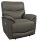 La-Z-Boy® Trouper Tar Power Wall Recliner with Headrest and Lumbar-0
