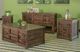 International Furniture Direct Mezcal Brown Sofa Table-4