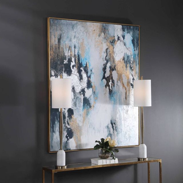 Uttermost® Stormy Seas Hand Painted Canvas-4