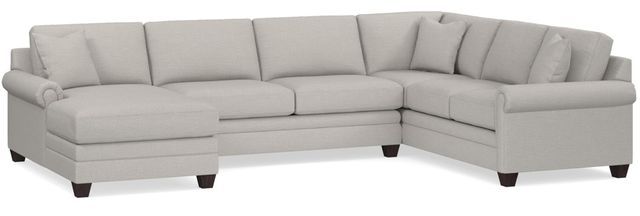 Bassett® Furniture Carolina 3-Piece Panel Arm U-Shaped Sectional Set-0