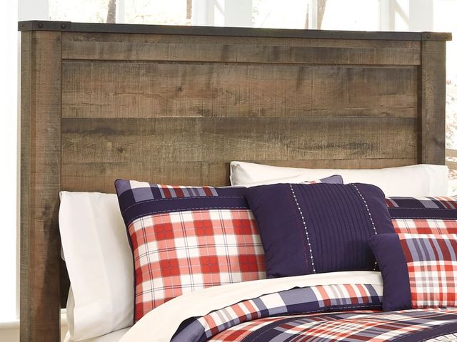 Signature Design by Ashley® Trinell Rustic Brown Full Panel Headboard-0