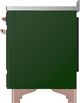 Ilve® Majestic III 48" Emerald Green Pro Style Induction Range with Triple Glass Door and Copper Trim-4