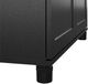 Ameriwood Home Lory Framed 36" Black Utility Cabinet-3