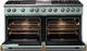 Viking® 5 Series 60" Splash Pro Style Dual Fuel (LP) Range with Brushed Brass Trim-1