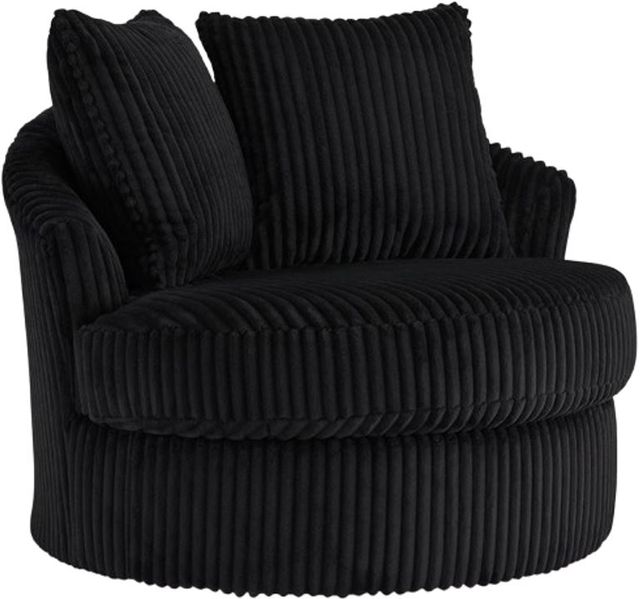 Signature Design by Ashley® Gramwell Onyx Swivel Chair-0