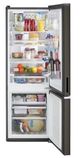 Whirlpool® 24" 12.7 Cu. Ft. Black Stainless Steel Bottom Freezer Refrigerator-3